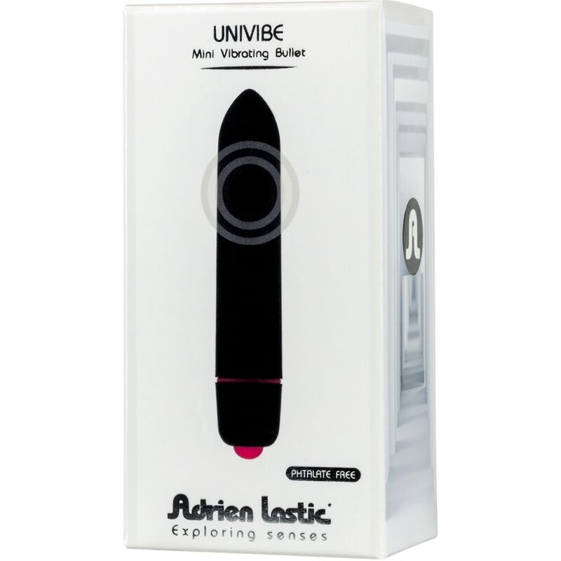 ADRIEN LASTIC - UNIVIBE MINI BALA VIBRADORA NEGRE