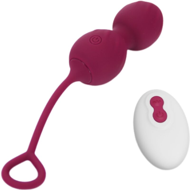 ARMONY - BLOSSOMS PESES VAGINALS VIBRADOR CONTROL REMOT 10 VIBRACIONS VERMELL FOSC