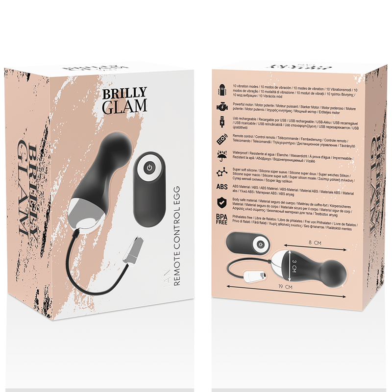 BRILLY GLAM - IAN ESTIMULADOR CONTROL REMOT