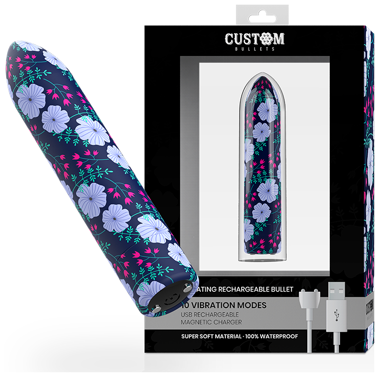 CUSTOM BULLETS - BALA RECARREGABLE SPRING 10 INTENSITATS