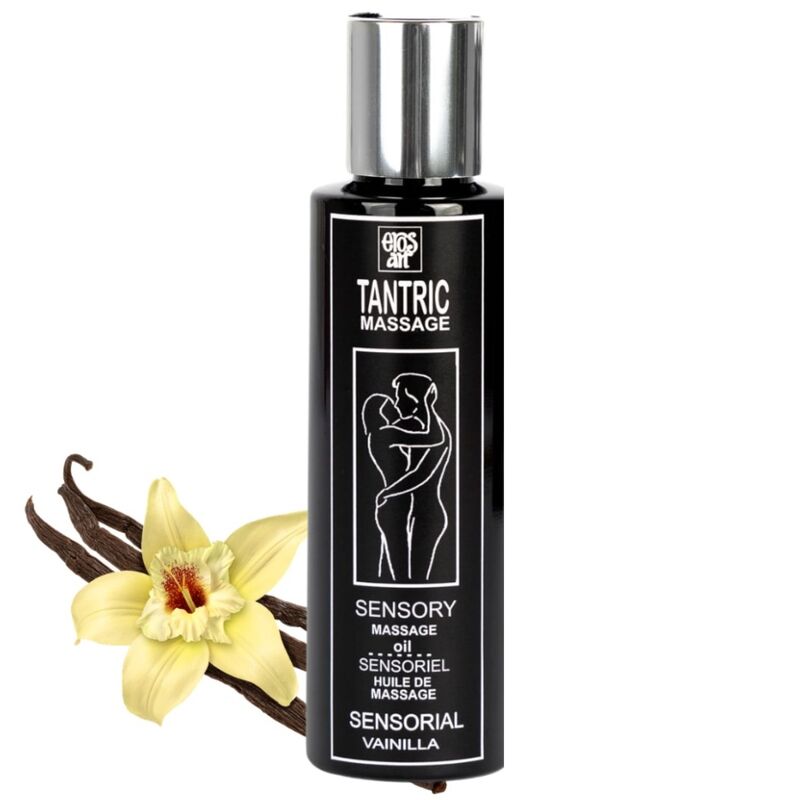 EROS-ART - OLI MASSATGE TANTRIC NATURAL I AFRODISÍAC VAINILLA 100 ML