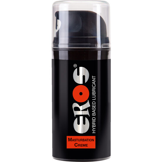 Crema para masturbación EROS Classic Line de 100 ml en frasco, con textura suave y fórmula lubricante para mayor comodidad.