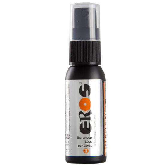Spray retardante de nivel 3 de la línea EROS CLASSIC LINE, botella con etiqueta visible y diseño del producto.