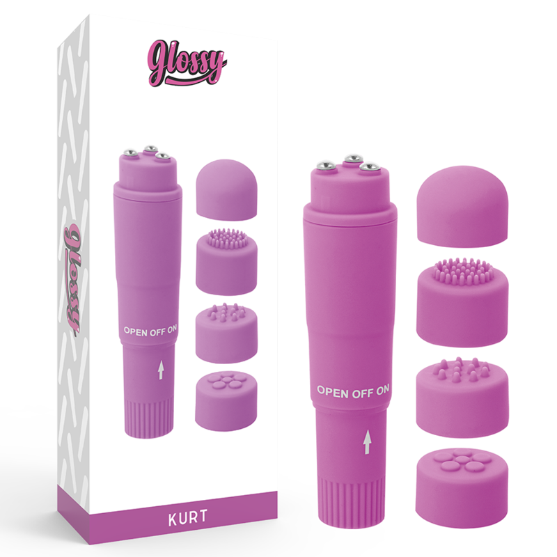 GLOSSY - POCKET KURT MASSATGE LILA