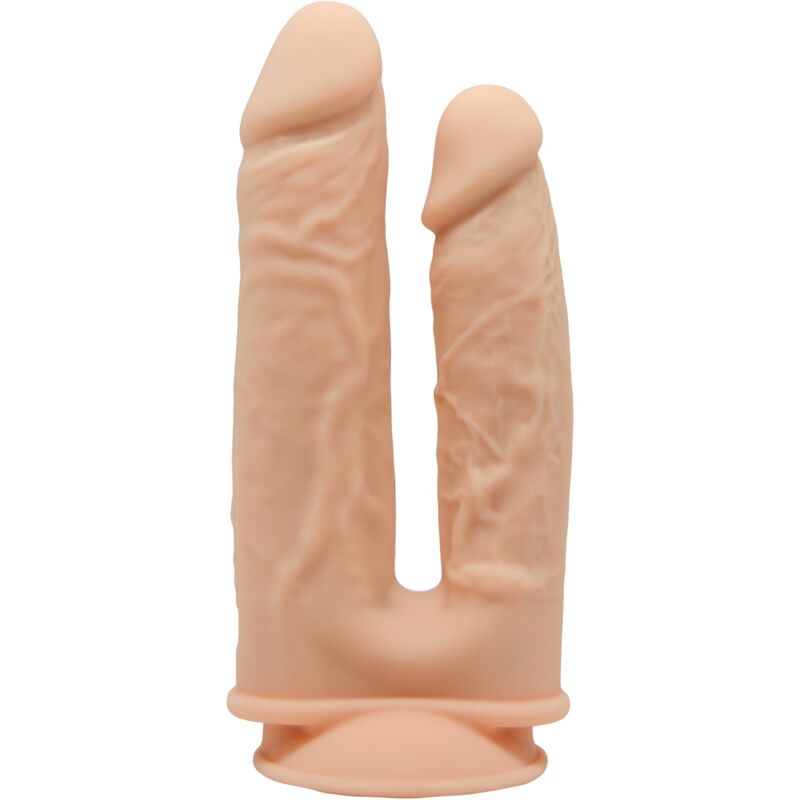 SILEXD - MODELO 1 PENE REALÍSTICO DOBLE PENETRACION SILICONA PREMIUM SILEXPAN 17.5 / 19.5 CM