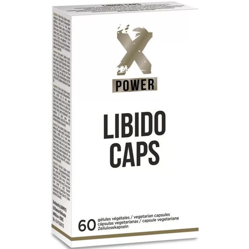 XPOWER - LÍBIDO CAPS COMPLEMENTO AUMENTO LÍBIDO Y PLACER 60 UNIDADES