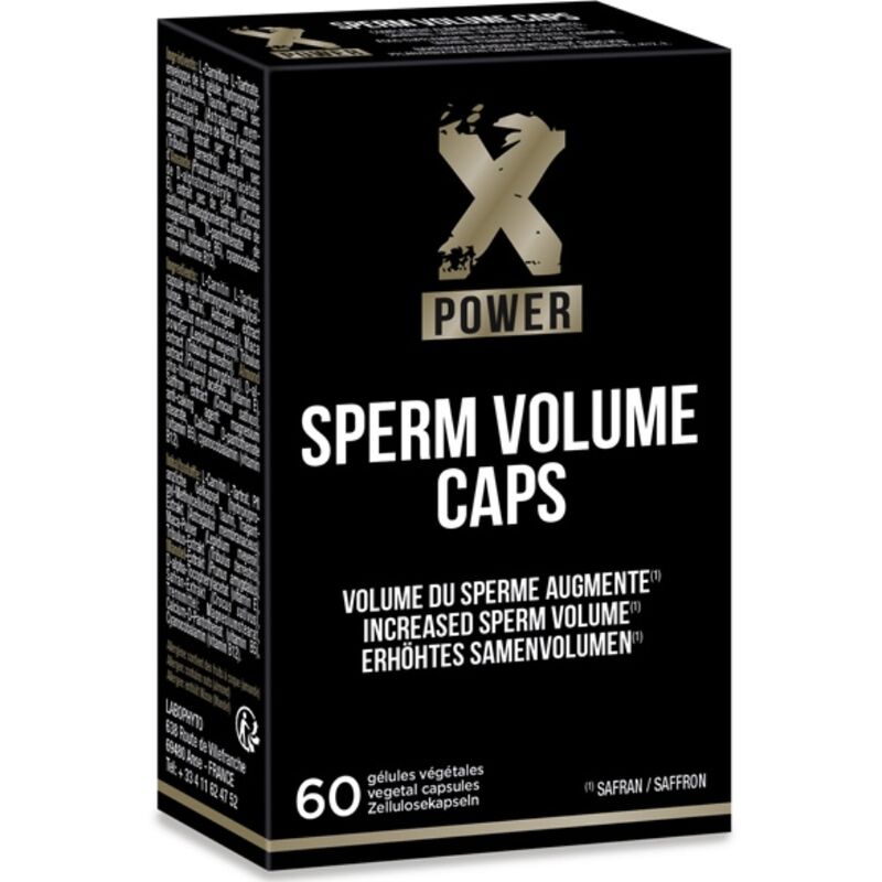 XPOWER - SPERM VOLUME AUMENTO ESPERMA 60 CÁPSULAS