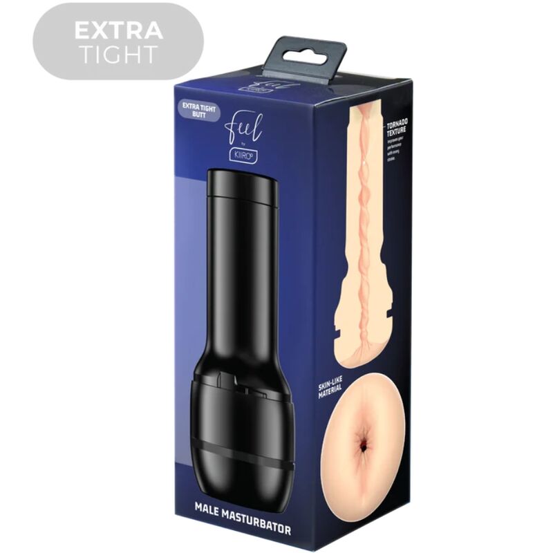 Masturbador trasero extra apretado KIIROO Feel Stroker, con textura natural, diseñado para una experiencia realista y cómoda.