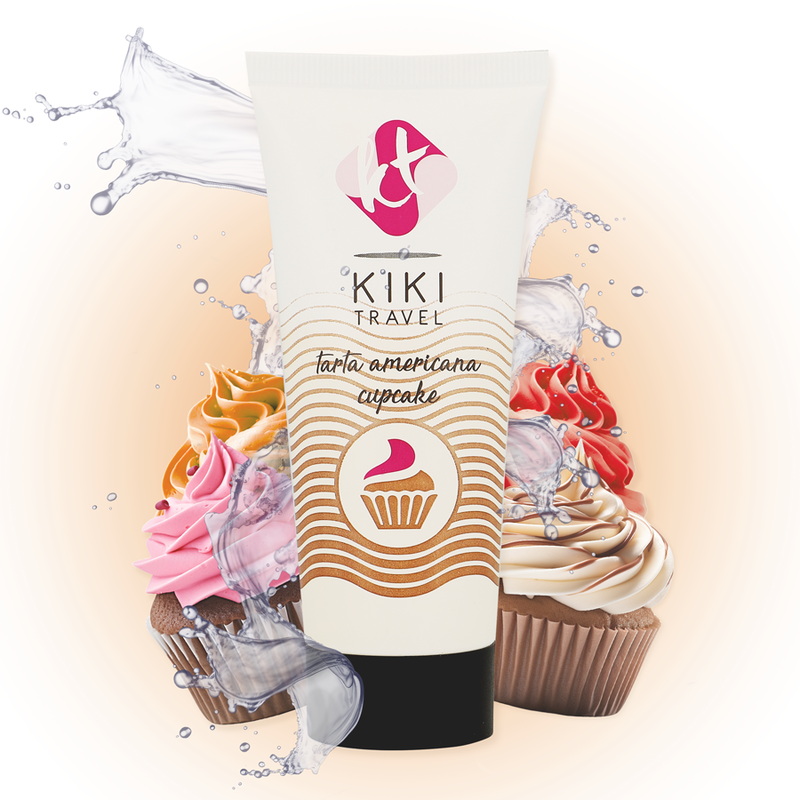 KIKÍ TRAVEL - AMERICAN CUPCAKE PIE FLAVOR SLIP GEL 50 ML