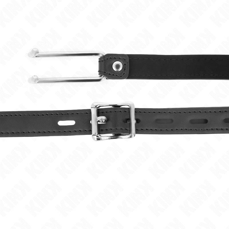 KINK - MORDASSA GANX DE METALL 11.5 CM AMB CORRETJA DE POLIPELL AJUSTABLE 39-58 CM X 2 CM