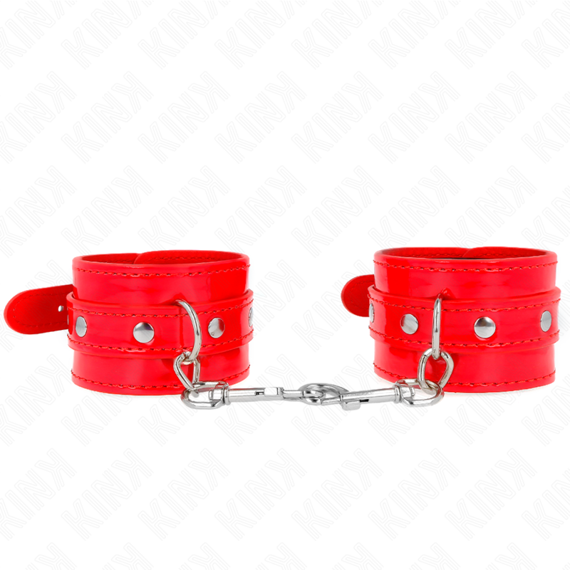 KINK - CANELLERES AMB TAQUELES VERMELL AJUSTABLE 23-33 CM