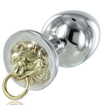 Metal Hard plug, anal toy made of stainless steel, featuring a sleek design and polished finish for comfort and style.