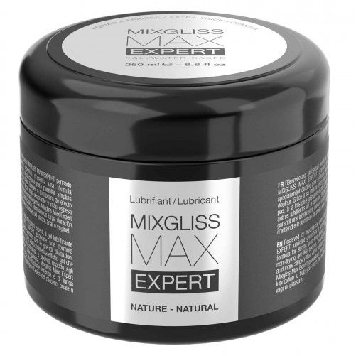 Lubrifante anal MIXGLISS Lubrifist Max en botella de 250 ml, con envase y etiqueta visible.