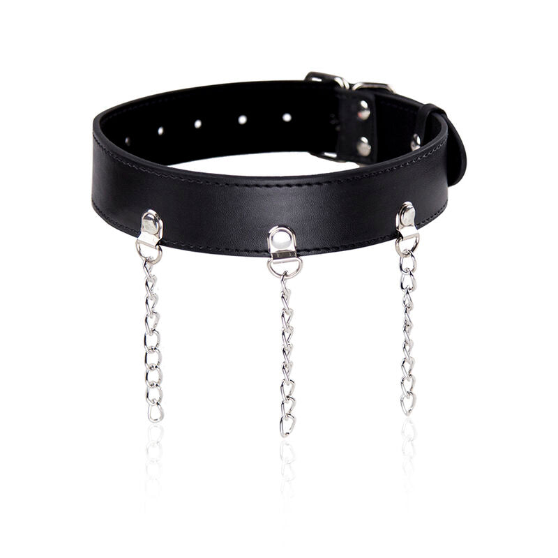 OHMAMA FETISH - COLLAR FETISH AMB ANELLES