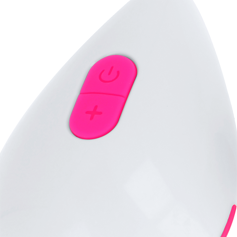 OHMAMA - OU VIBRADOR 10 MODES ROSA I BLANC