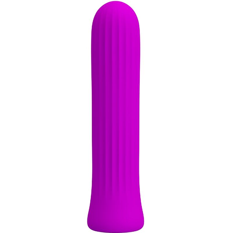 Vibrador estimulador rosa de la marca PRETTY LOVE C-TYPE, diseñado para placer y estimulación.