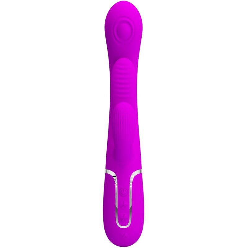 PRETTY LOVE - SHANIA TRIPLE VIBRADOR RABBIT MULTIFUNCIÓ ROSA