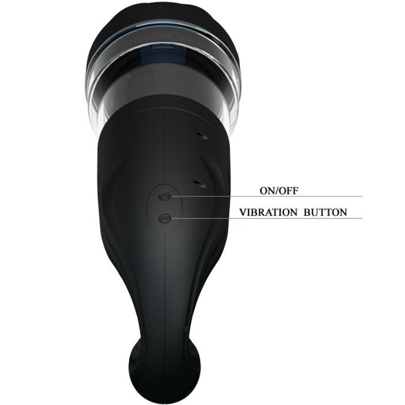 Masturbador masculino multifunción PRETTY LOVE MALE Breton, con textura realista y diseño ergonómico para placer y comodidad.