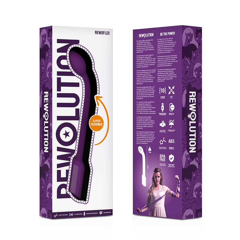 REWOLUTION - REWOFLEX VIBRADOR ESTIMULADOR PUNT G FLEXIBLE