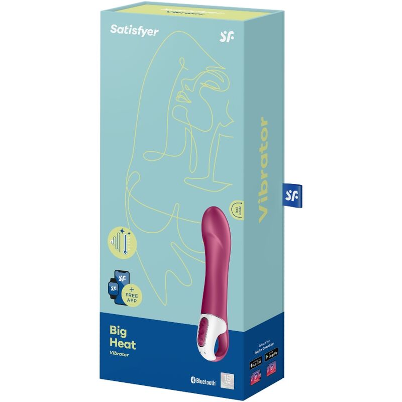 SATISFYER - BIG HEAT VIBRADOR PUNT G