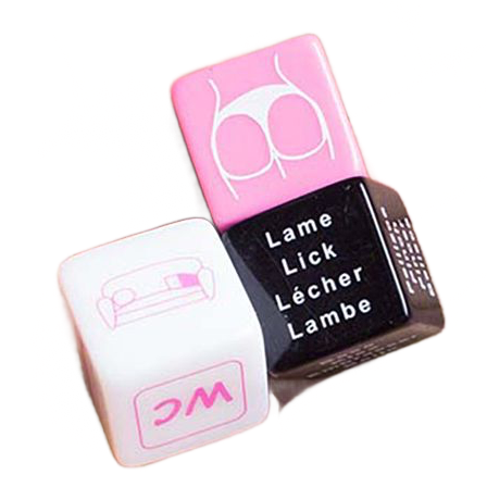 Dados de juego SECRETPLAY, juego de 3 dados de colores para juegos de mesa, en envase con marca SECRETPLAY 100% GAMES.