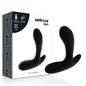 Masajeador anal negro ADDICTED TOYS con vibración, diseño compacto y elegante para uso íntimo.