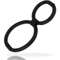 Anillas ajustables para pene de la marca ADDICTED TOYS, hechas de material resistente, en color negro.