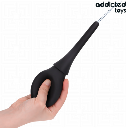 Limpiador de viaje de silicona ADDICTED TOYS, modelo 3, compacto y flexible para limpieza personal o de objetos.