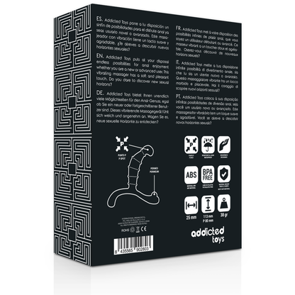 ADDICTED TOYS - PROSTATE ANAL PLEASURE NEGRE