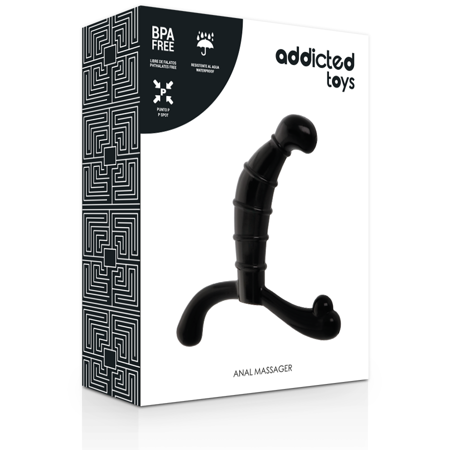 ADDICTED TOYS - PROSTATE ANAL PLEASURE NEGRE