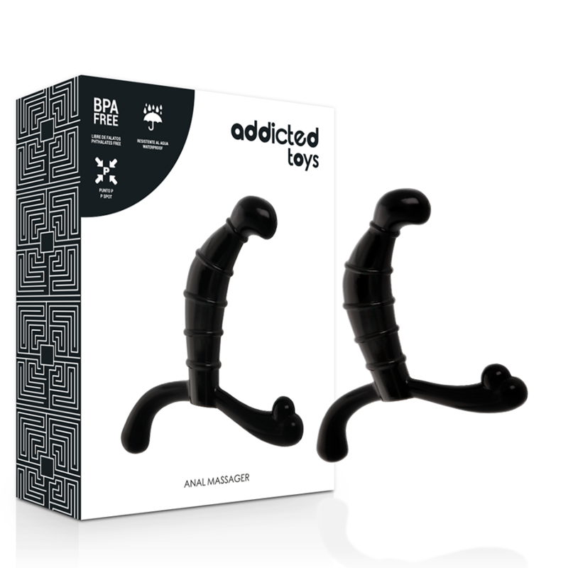 ADDICTED TOYS - PROSTATE ANAL PLEASURE NEGRE