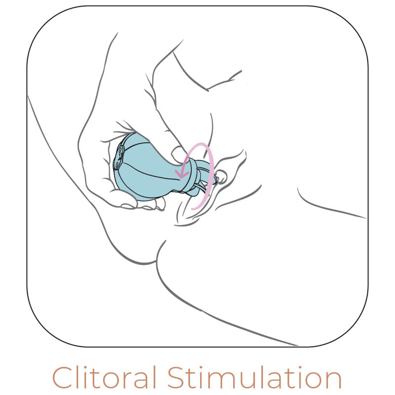 ADRIEN LASTIC - CARESS ESTIMULADOR CLITORIS BLAU