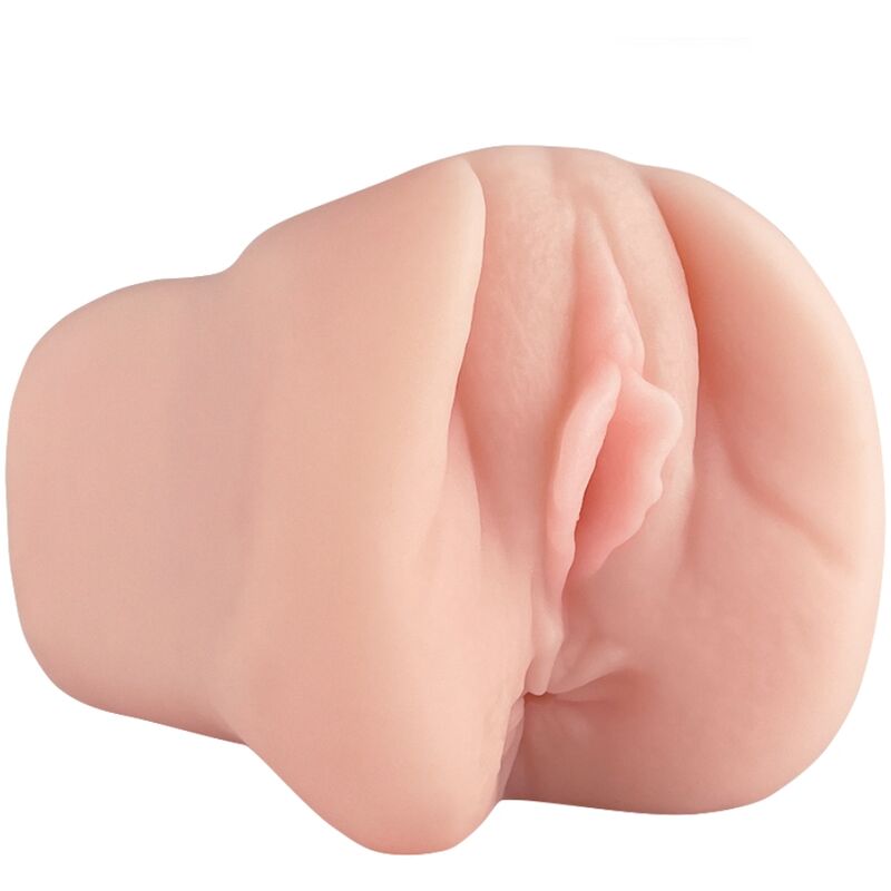 Masturbador doble masculino ALIVE Lola con canales de vagina y ano, super realista y natural, para placer íntimo.