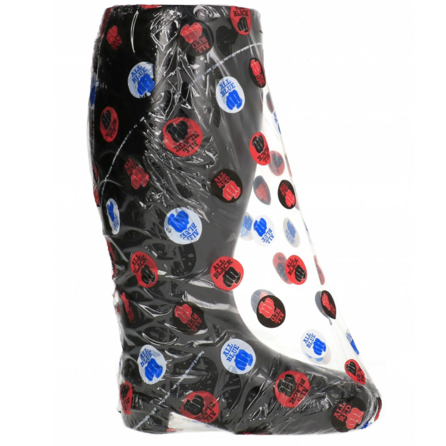 All Black Bota Gigante Fisting Suave, 31 cm, featuring a sleek design and soft texture for comfortable use.