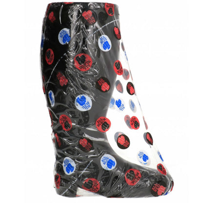 All Black Bota Gigante Fisting Suave, 31 cm, featuring a sleek design and soft texture for comfortable use.