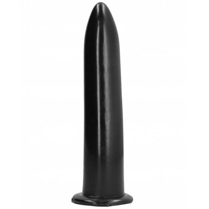 Dilatador anal y vaginal ALL BLACK de 20 cm, con diseño negro, para uso íntimo, en imagen mostrando su longitud y forma.