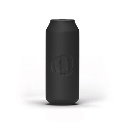 Masturbador Energy de la marca ALL BLACK, en color negro con textura realista para uso masculino.