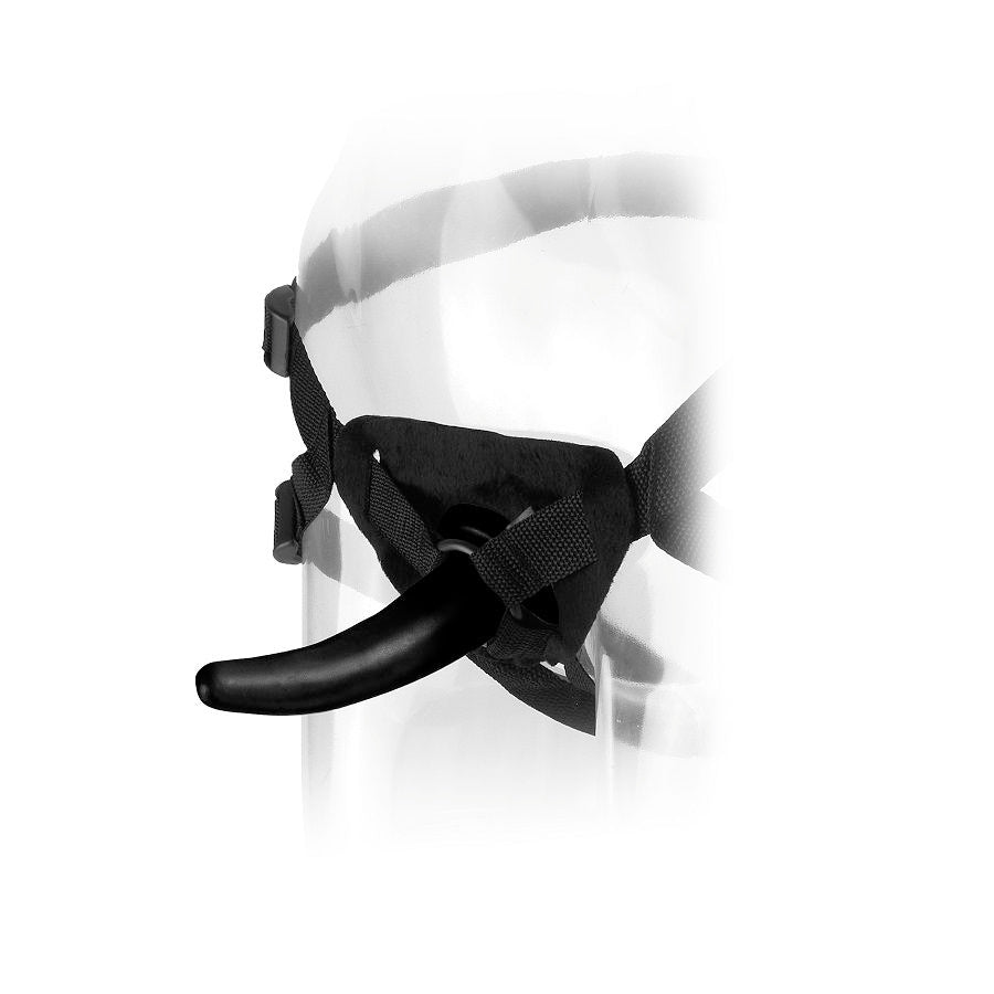 ANAL FANTASY - ARNÉS THE PEGGER, a black harness designed for anal play with adjustable straps and sturdy design.