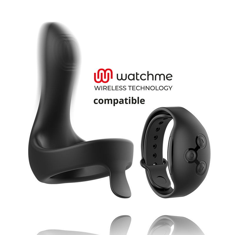 ANBIGUO Arkadio glans and perineum stimulator compatible with WatchMe wireless technology, shown in a sleek design.