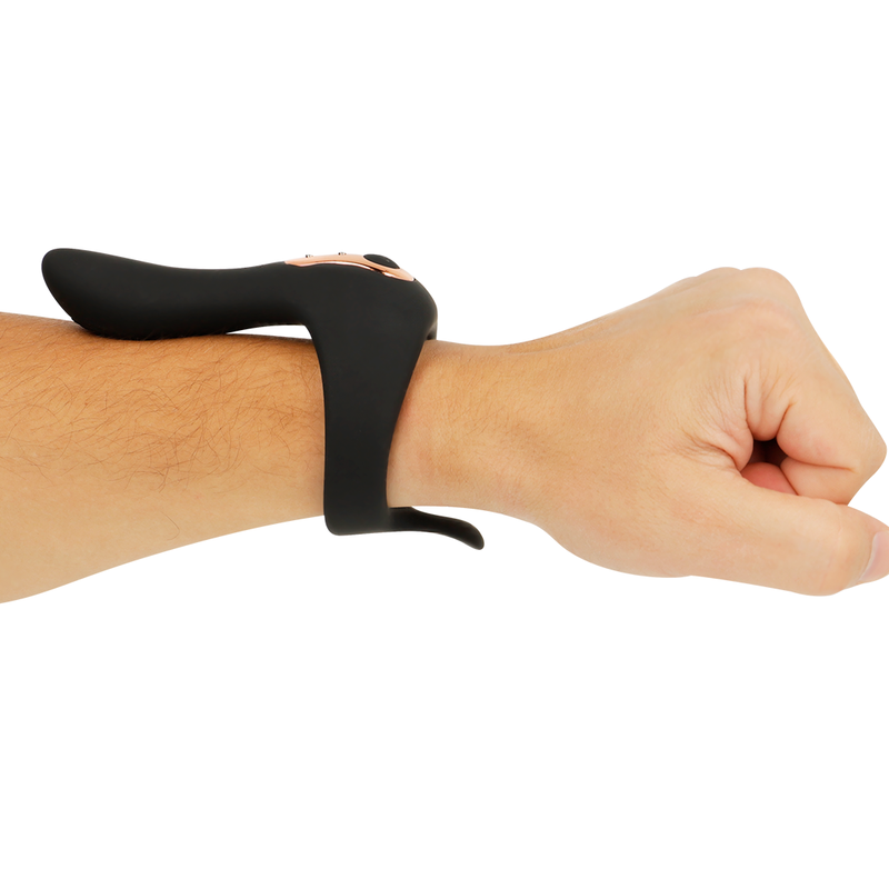 ANBIGUO Arkadio glans and perineum stimulator compatible with WatchMe Wireless technology, shown with sleek design and control interface.