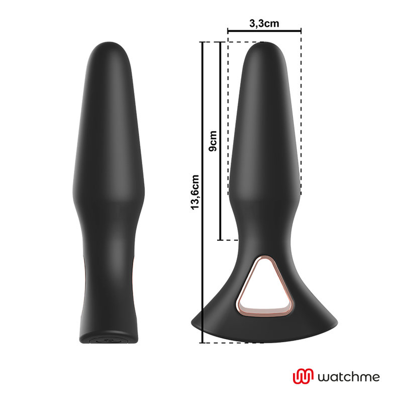 ANBIGUO - WATCHME CONTROL REMOT VIBRADOR PLUG ANAL ALEXANDRU