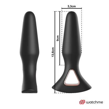 ANBIGUO - WATCHME CONTROL REMOT VIBRADOR PLUG ANAL ALEXANDRU