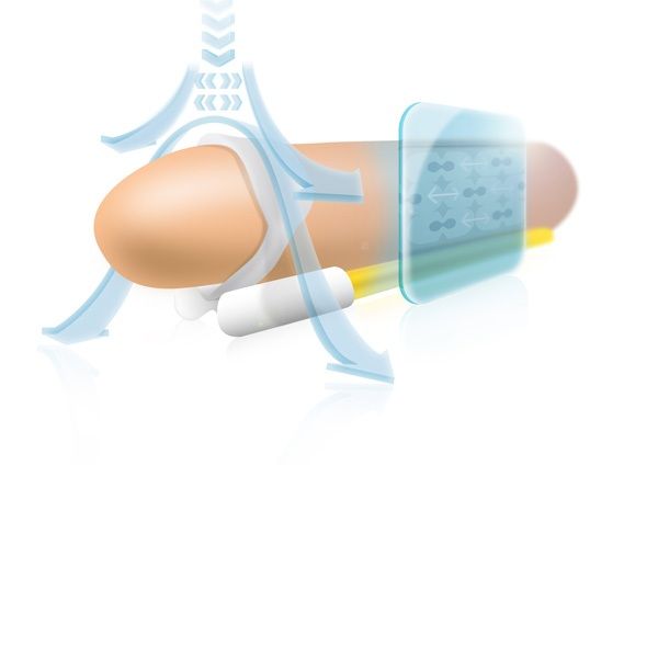 ANDROPENIS MINI extensor pene by ANDRO MEDICAL, showcasing a compact design for effective penile extension and enhancement.