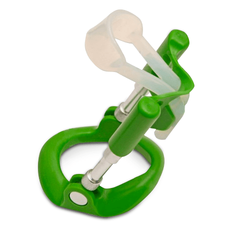 ANDROPENIS MINI extensor pene device by ANDRO MEDICAL, showcasing compact design for penile traction therapy.