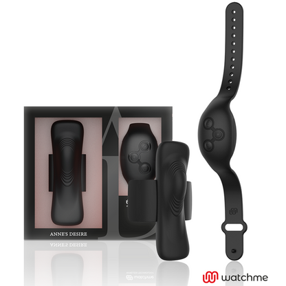 ANNE'S DESIRE - PANTY PLEASURE TECNOLOGIA WATCHME NEGRE