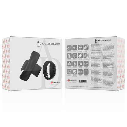 ANNE'S DESIRE - PANTY PLEASURE TECNOLOGIA WATCHME NEGRE