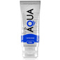 Lubricante base de agua AQUA QUALITY de 50 ml, con botella y etiqueta visible, ideal para uso personal.