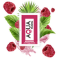 Lubricante base agua sabor frambuesa salvaje AQUA TRAVEL en envase de 6 ml, ideal para mayor comodidad y placer.