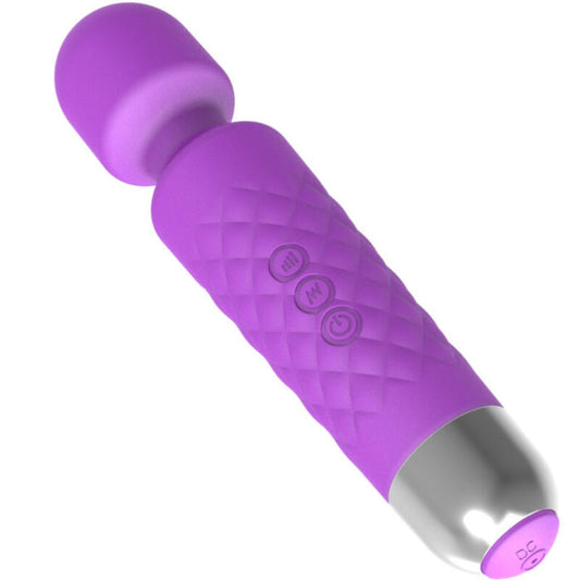 Mini masajeador y vibrador ARMONY VIOLETA de ARMONY MASSAGERS, compacto y suave para masaje y estimulación.