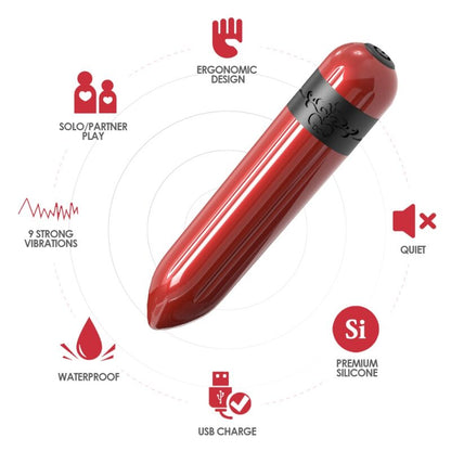 ARMONY - ROCKET BALA VIBRADORA CONTROL REMOT FUCSIA